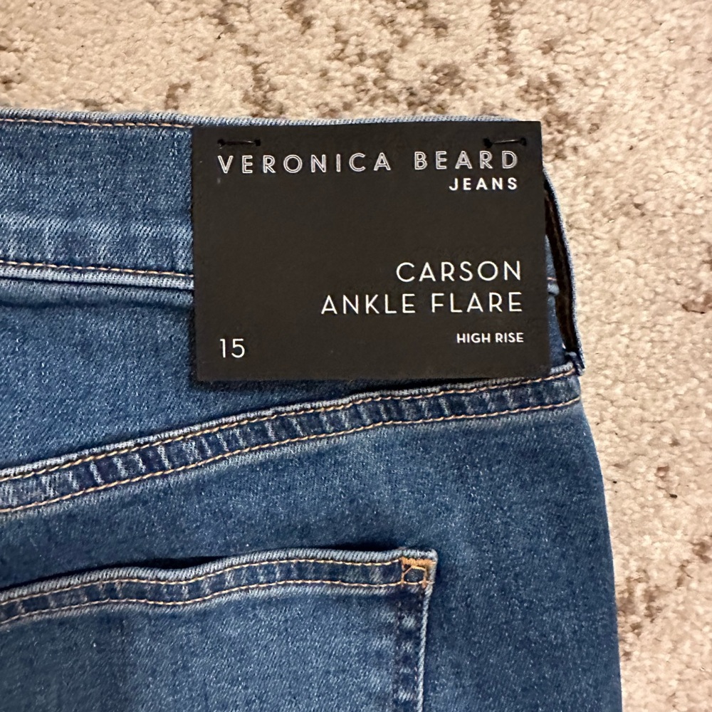 Veronica Beard Jeans - Carson Ankle Flare High Rise